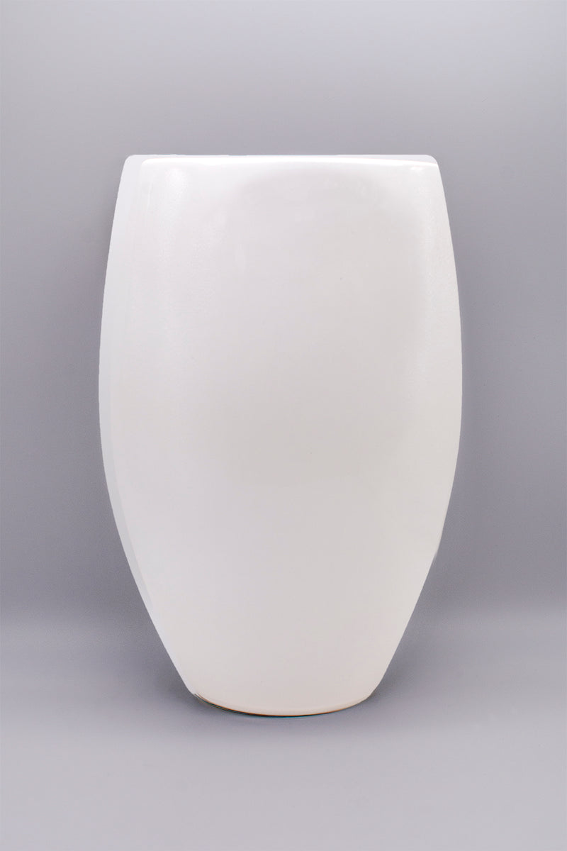 Oval Vase - White Lemon-Casacarta-CASACARTA