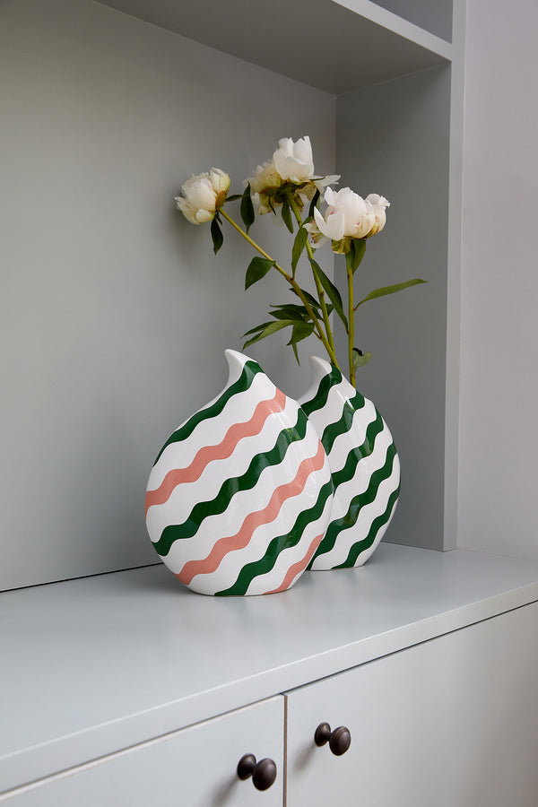 TEARDROP VASE - Green