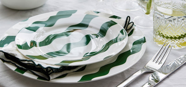 SIDE PLATE SET OF 2 - Green