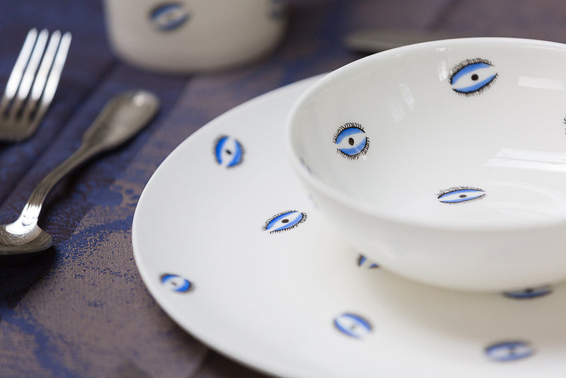 Plate - Evil Eye-Casacarta-CASACARTA