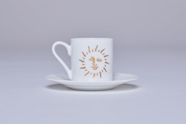 Espresso Cup & Saucer (Set Of 2) - Sun-Casacarta-CASACARTA