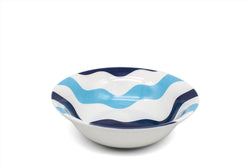 BOWL SET OF 2 - Mixed blue