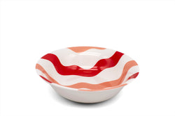 BOWL SET OF 2 - Pink & Red