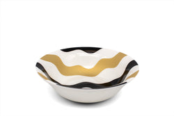 Bowl SET OF 2 - BLACK & GOLD