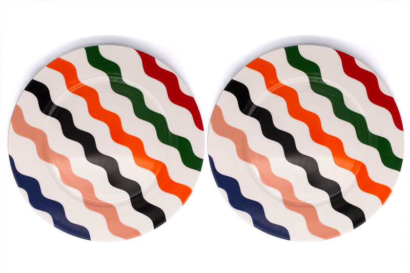 DINNER PLATE SET OF 2 - Multicolour