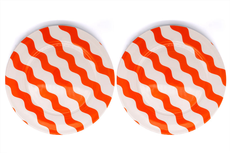 DINNER PLATE SET OF 2 - Orange