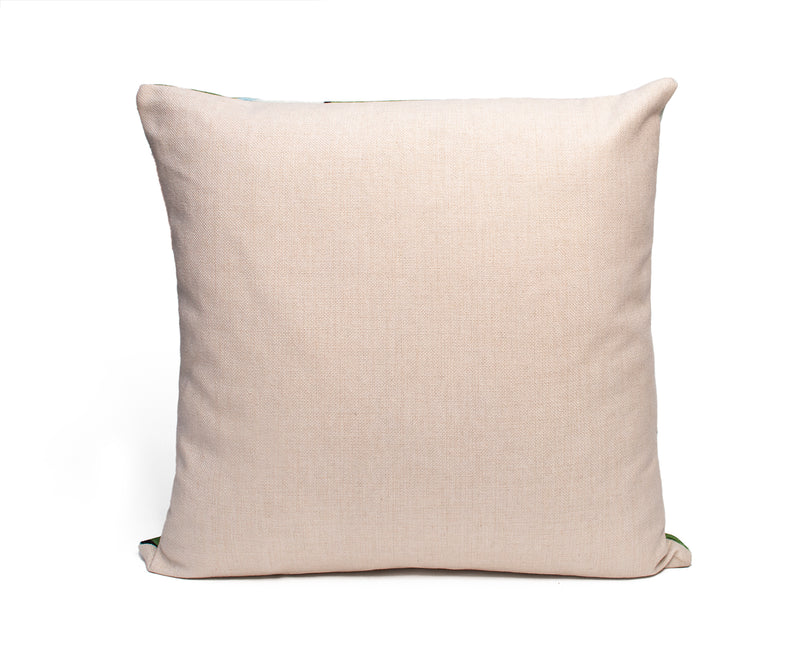 Linen Cushion Pink & Red