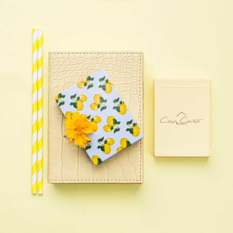 Playing Cards - Capri Lemons-Casacarta-CASACARTA