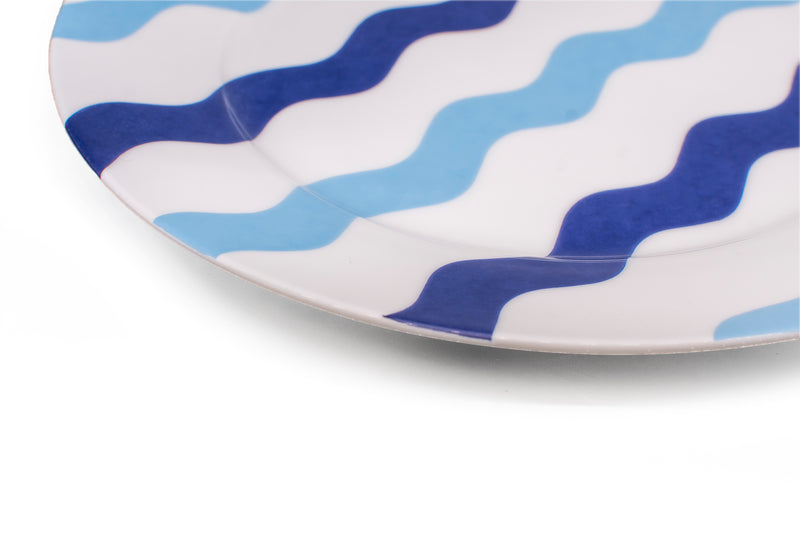 DINNER PLATE SET OF 2 - Mixed Blue