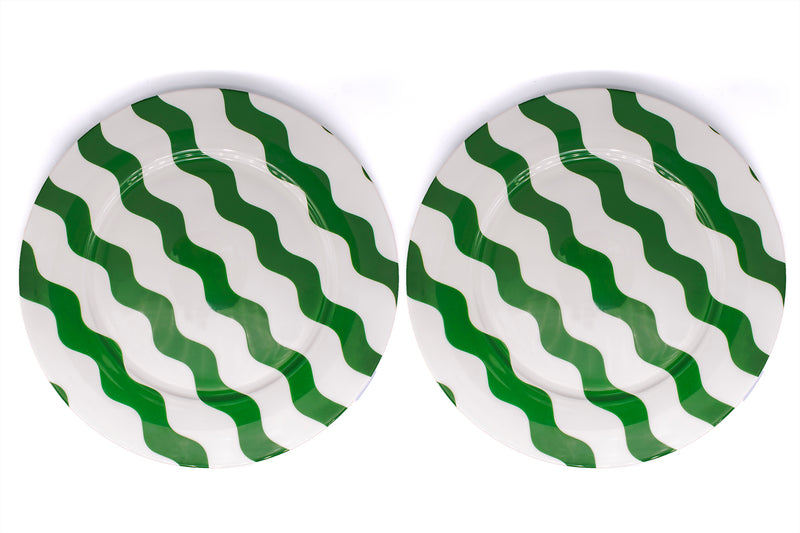 Dinner Plate SET OF 2 - Green