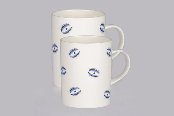 Mug (Set of 2) - Evil Eye-Casacarta-CASACARTA