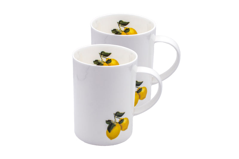 MUG (SET OF 2) - Lemon