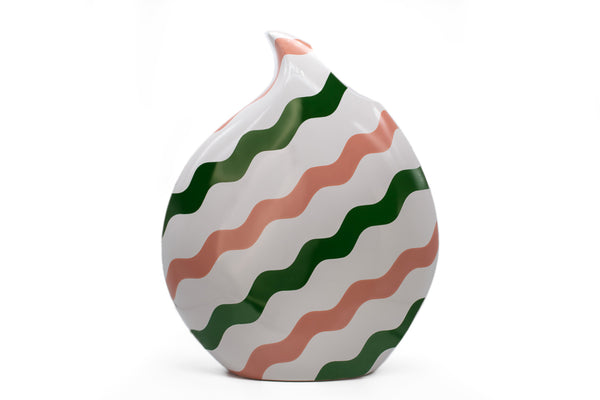 TEARDROP VASE - Pink & GREEN