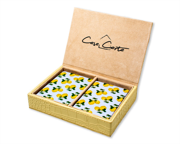 Playing Cards - Capri Lemons